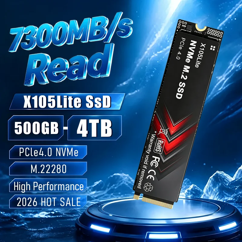 M.2 Nvme 4Tb Pcie 4.0 Ssd - NOUVEAU X105Lite 500GB-4TB SSD PCIe 4.0