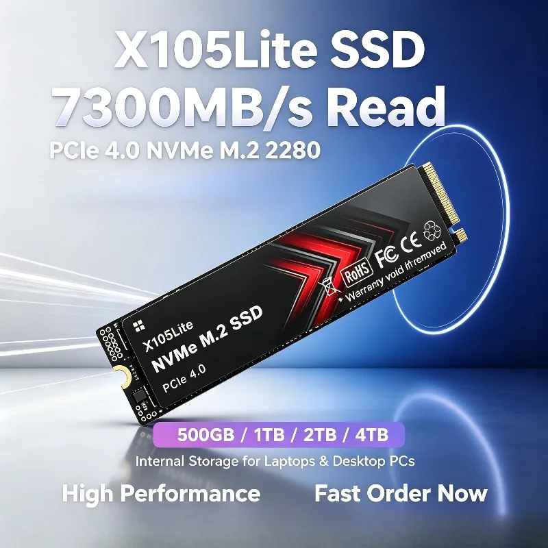 NOUVEAU X105Lite 500GB-4TB SSD - M.2 Nvme 4Tb Pcie 4.0 Ssd avis et prix