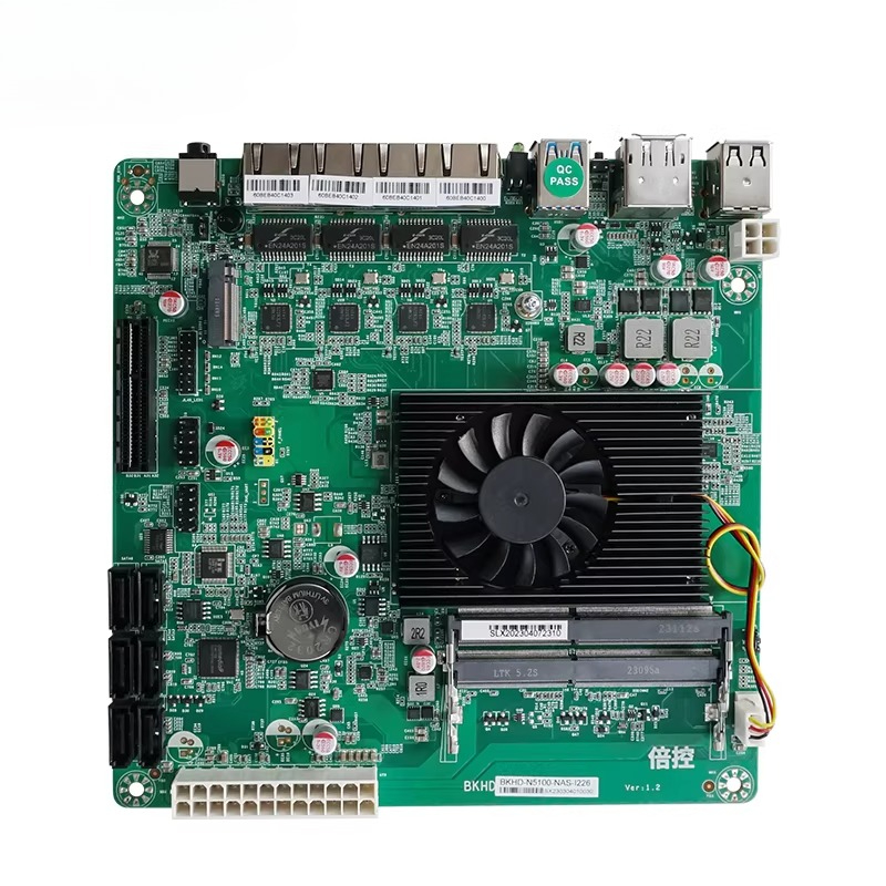 N5105 Quad-Core N100 carte mèr - Nas Motherboard N100 6 Sata avis et prix