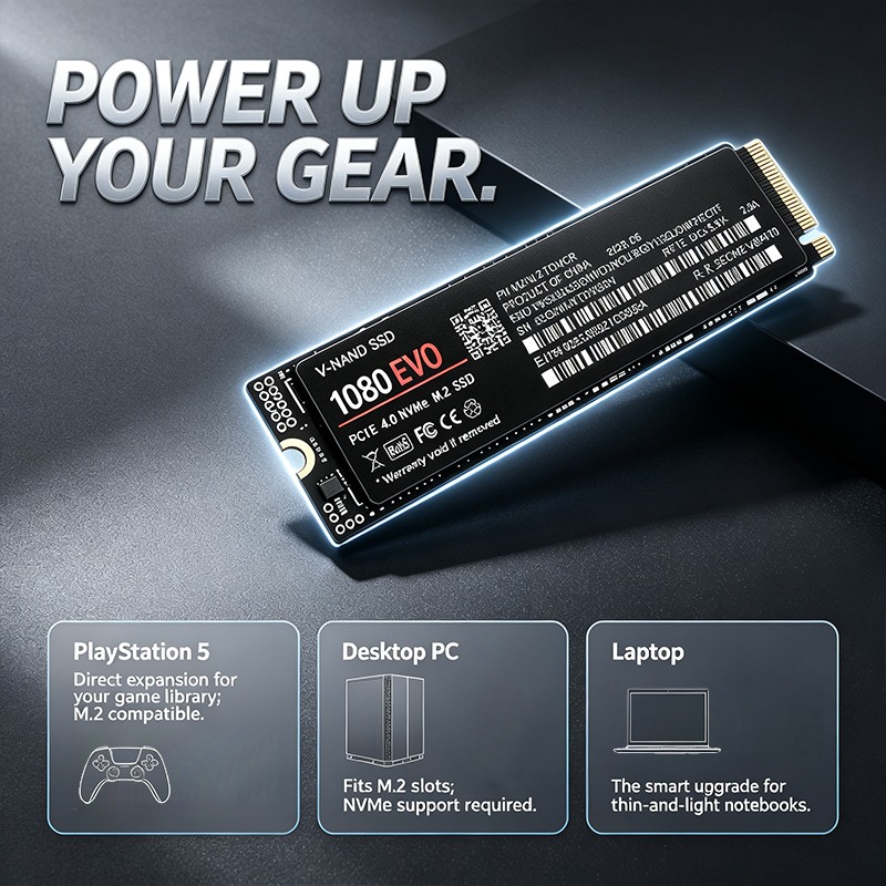 2026 NOUVEAU 1080 EVO M.2 NVMe - M.2 Nvme 4Tb Pcie 4.0 Ssd avis et prix