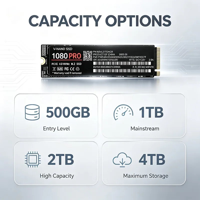 SSD 1080PRO d’origine, format  - M.2 Nvme 4Tb Pcie 4.0 Ssd avis et prix