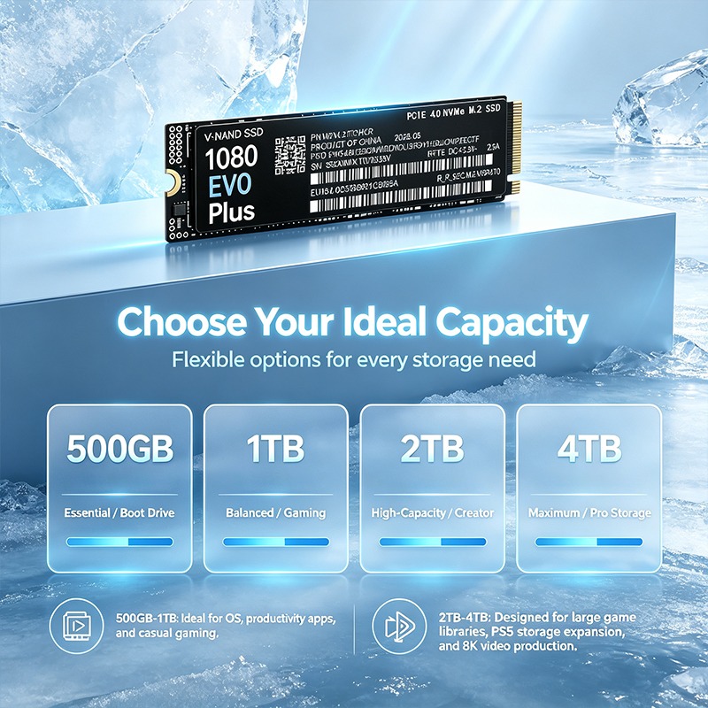 Original NOUVEAU 1080 EVO Plus - M.2 Nvme 4Tb Pcie 4.0 Ssd avis et prix