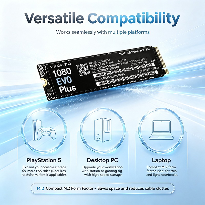 Original NOUVEAU 1080 EVO Plus - M.2 Nvme 4Tb Pcie 4.0 Ssd avis et prix